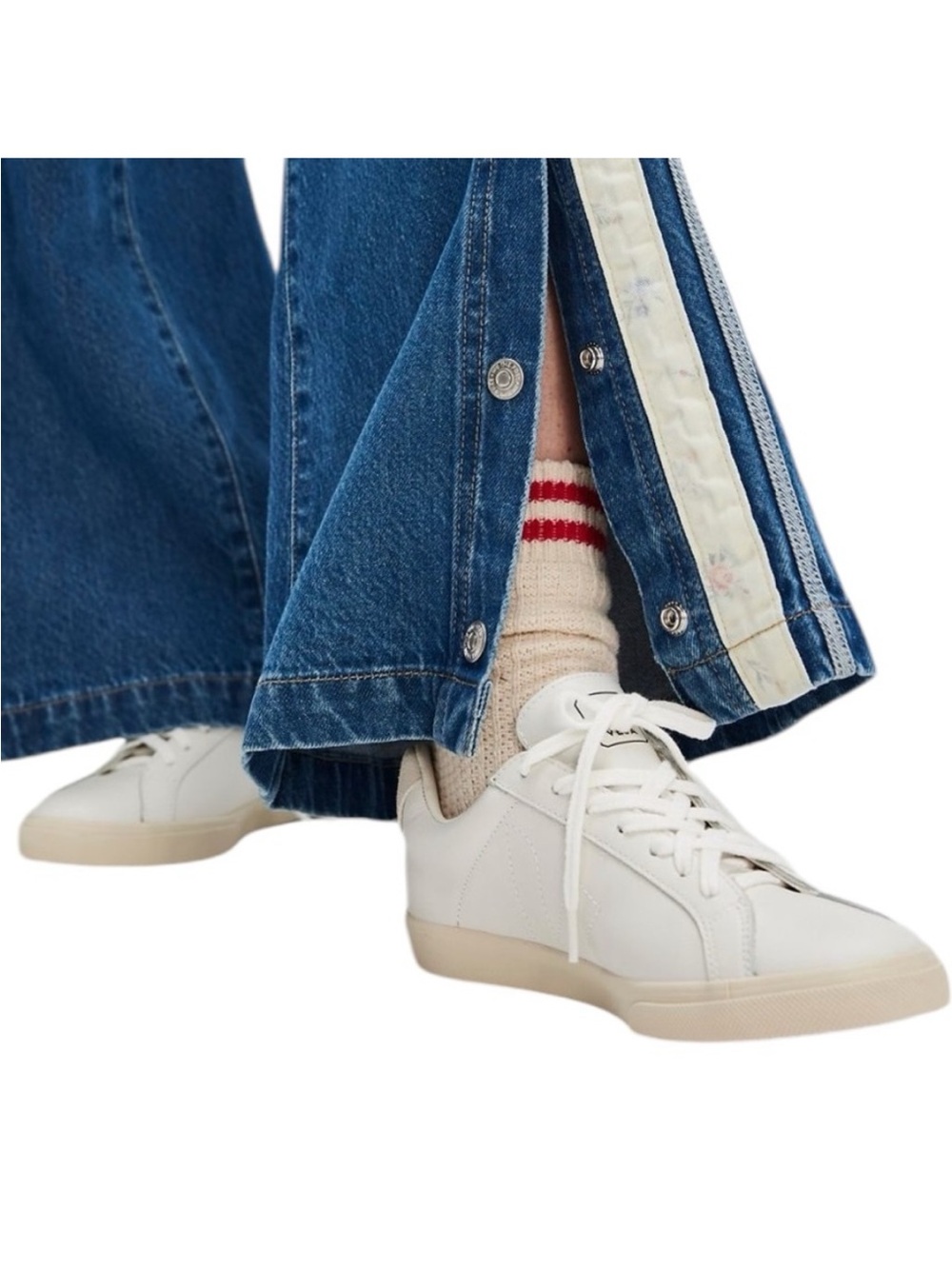 Veja Esplar Extra White Leather Sneakers Size US 6